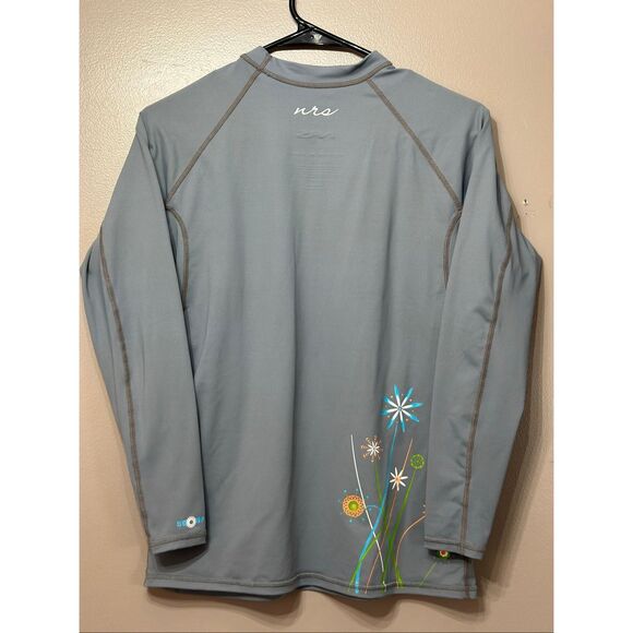 NWOT NRS Women’s HydroSilk Long Sleeve Rash Guard Shirt Large - Picture 11 of 13